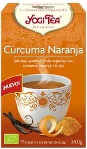 Yogi Tea CÚRCUMA NARANJA17 Infusiones