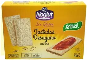 Santiveri Noglut Tostadas Desayunos Con Lino Bio 160g