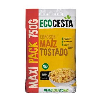 Ecocesta Maxi Pack Copos De Maíz Tostado Bio 750g