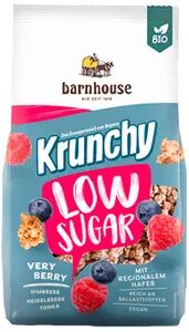 Barnhouse Muesli Krunchy Frutos Rojos Bajo En Azúcar 375g