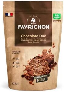 Favrichon Crunchy Muesli Duo De Chocolates 375g