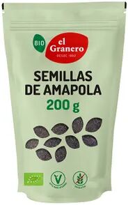 El Granero Integral Semillas De Amapola Bio 200g