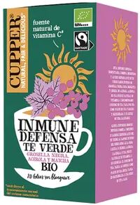 Cupper Inmune Defensa Té Verde Bio 20 Infusiones