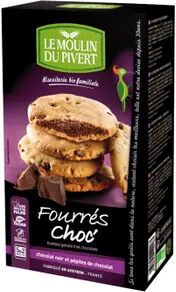 Le Moulin De Pivert Cookies Rellenas De Chocolate Bio 175g