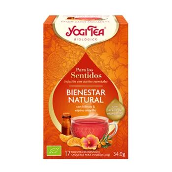 Yogi Tea Para Los Sentidos Bienestar Natural 17 Infusiones