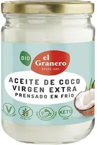 El Granero Integral Aceite De Coco Virgen Extra Prensado En Frío Bio 400 ml