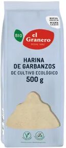 El Granero Integral HARINA DE GARBANZOS BIO 500g