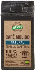 Biocop Café Molido Descafeinado 100% Arabica Bio 250g