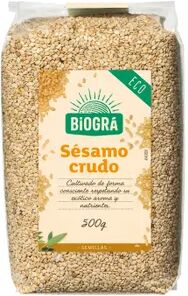 Biogra SEMILLAS DE SÉSAMO CRUDO BIO 500g