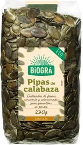 Biogra PIPAS DE CALABAZA BIO 250g