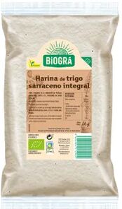 Biogra Harina De Trigo Sarraceno Integral Bio 1 Kg