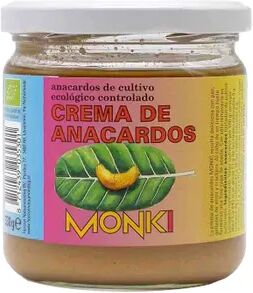 Monki Mantequilla De Anacardos Sin Sal Eco 330g