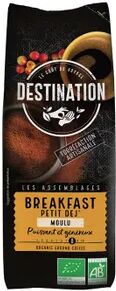 Destination Café Molido De Tueste Natural Desayuno Bio 250g