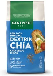 Santiveri PAN INTEGRAL DEXTRIN CON CHÍA 300g