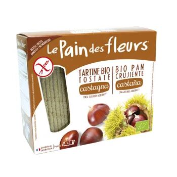 Le Pain Des Fleurs BIO PAN CRUJIENTE CON CASTAÑAS 300g