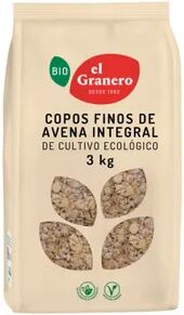 El Granero Integral Copos Suaves De Avena Integral Bio 3 Kg