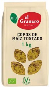 El Granero Integral Copos De Maiz Tostado Bio 1 Kg