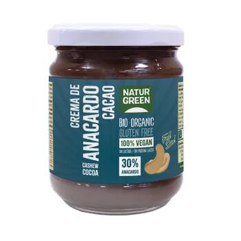 NaturGreen Crema De Anacardo Con Cacao Bio 250g Cacao-Anacardo