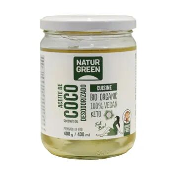 NaturGreen Aceite De Coco Desodorizado Bio 400g