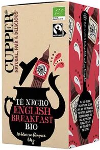 Cupper Classic English Breakfast Bio 20 Infusiones