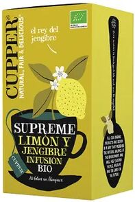 Cupper Infusión Ginger Supreme Bio 20 Infusiones