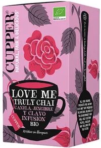 Cupper Infusión Love Me Truly Bio 20 Infusiones