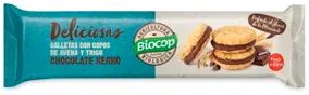 Biocop Deliciosas Galletas Con Copos De Avena Y Trigo Chocolate Negro 150g Chocolate Negro