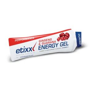 Etixx ENERGY GEL GINSENG Y GUARANÁ + VITAMINA C 1 Ud de 50g Cereza-Grosella Roja