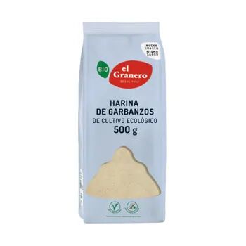 El Granero Integral HARINA DE GARBANZOS BIO 500g