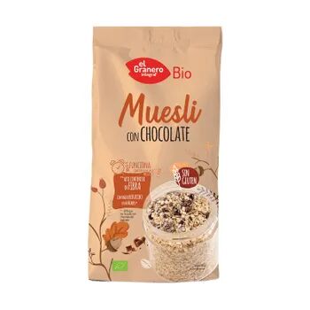 El Granero Integral Muesli Con Chocolate Sin Gluten Bio 375g Chocolate