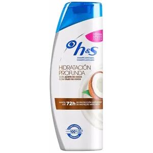 Head & Shoulders H&S Champú Anticaspa Hidratación Profunda Aceite de Coco 300 ml