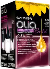 Garnier Olia Coloración Permanente #4,26-Violeta Eléctrico 4 pz