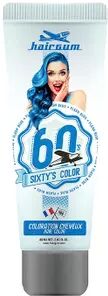 Hairgum Sixty'S Color Hair Color #Flash Blue 60 ml