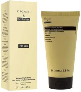 Organic & Botanic For Men Advanced Night & Day Ultra Revive & Hydrate Moisturiser 75 ml