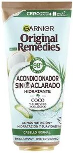 Garnier Original Remedies Acondicionador Sin Aclarado Coco Y Aloe Vera 200 ml