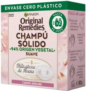 Garnier Original Remedies Champú Sólido Suave 60g