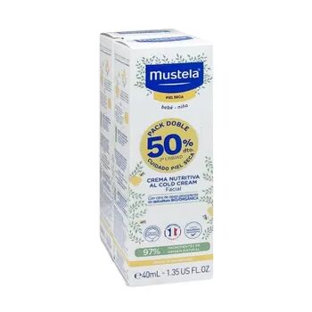Mustela Crema Facial Nutritiva Al Cold Cream Duplo 2 Uds 40 ml