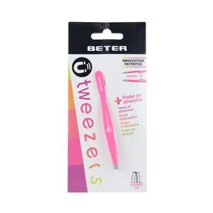 Beter Pinza De Depilar Ü Tweezers Punta Recta #Fucsia