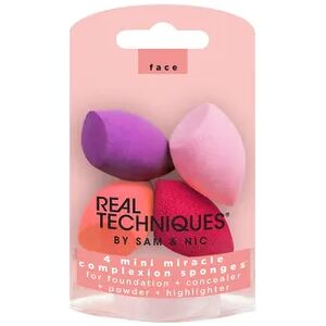 Real Techniques 4 Mini Miracle Complexion Sponges 4 Uds