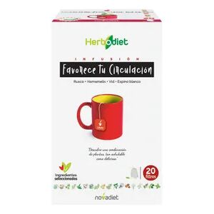 Novadiet HERBODIET FAVORECE TU CIRCULACIÓN 20 Infusiones