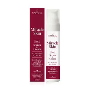 Natysal Miracle Skin 2 En 1 Serum Crema 50 ml