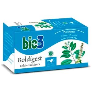 Bio3 BIE3 BOLDIGEST BOLDO CON MENTA 25 Infusiones de 1,5g