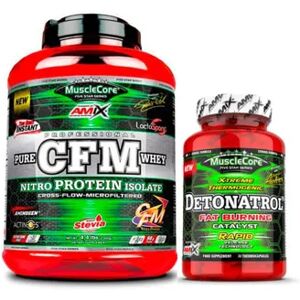 Amix Nutrition Pack Regalo CFM Nitro Isolate 2 Kg + Detonatrol 30 Caps Vainilla