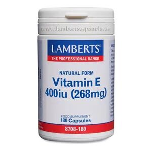 Lamberts VITAMINA E NATURAL 400UI 180 Caps