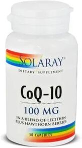 Solaray COQ-10 100mg 30 Perlas