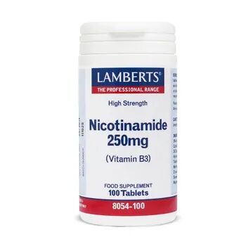 Lamberts NICOTINAMIDA 250mg (VITAMINA B3) 100 Tabs
