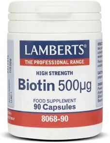 Lamberts BIOTINA 500µg 90 Caps