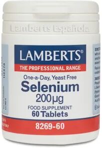 Lamberts SELENIO 200µg 60 Tabs