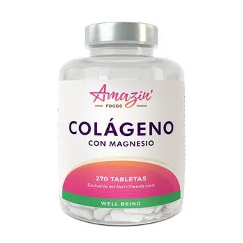 Amazin' Foods Colágeno con Magnesio 270 Tabs