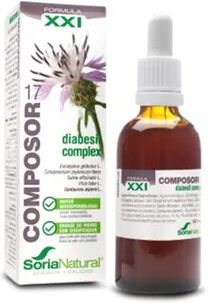 Soria Natural COMPOSOR 17 DIABESIL COMPLEX XXI 50ml